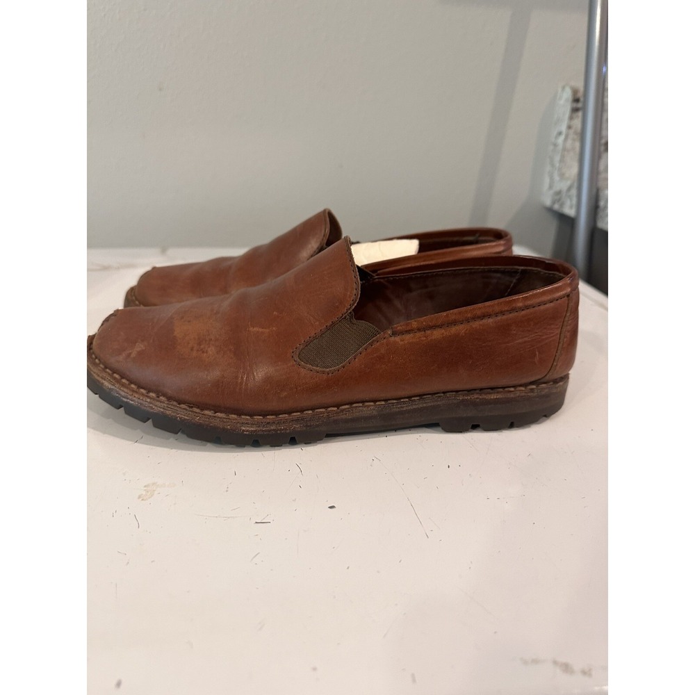 Cole Haan Brown Leather Size 9medium Shoes Made‎ In Brazil